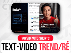 YUPVID – (Tool AI giúp biến text thành video style trend Claude) | Không Code - Giá Cực Tốt