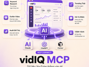 vidIQ MCP (Kết Nối AI Với YouTube Analytics – Hỏi Là Ra Data Ngay) | Có Sẵn Ngay